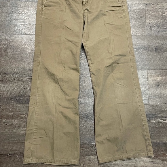 Banana Republic Wide Leg Brown Pants Size 6 - Picture 2 of 7